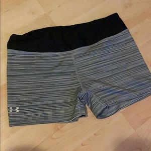 Under armour grey sports shorts